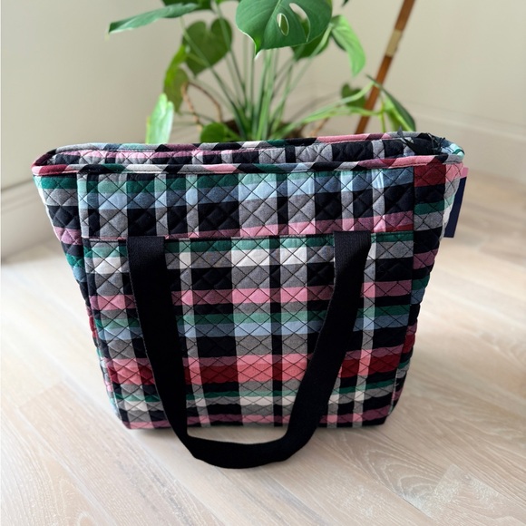 Vera Bradley - Cooler Tote - Ribbons Plaid - Picture 2 of 6